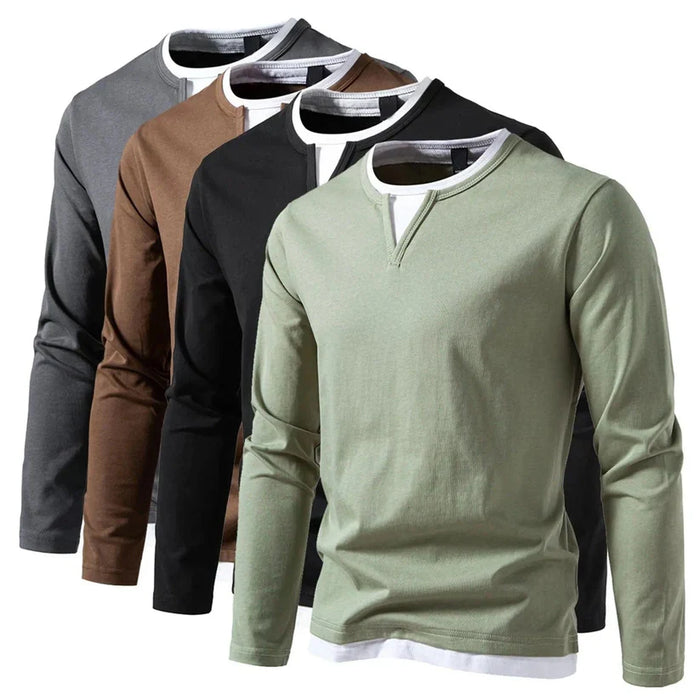 De Shes | Ryan T-shirt met lange mouwen