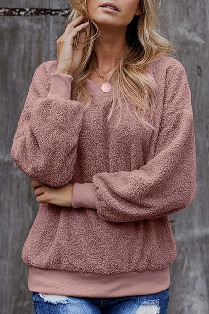 De Shes | Rosela damessweater met capuchon