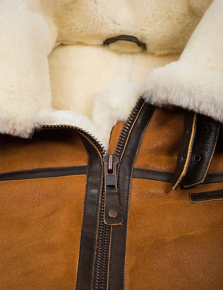 Shes | Doolhof leren winterjas