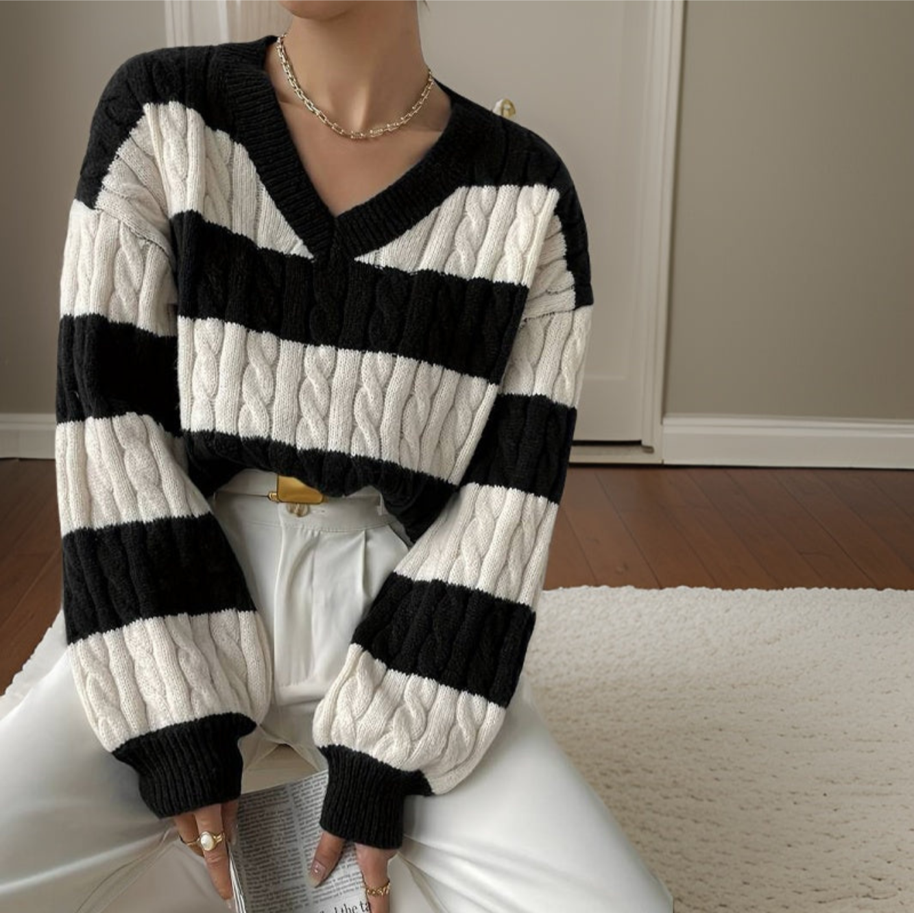 De Shes | Keira damestrui met lange mouwen