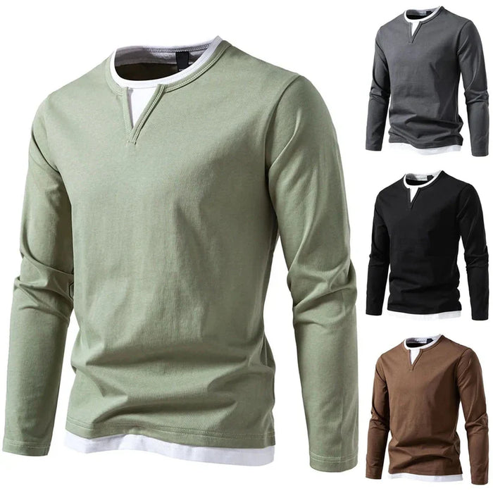 De Shes | Ryan T-shirt met lange mouwen