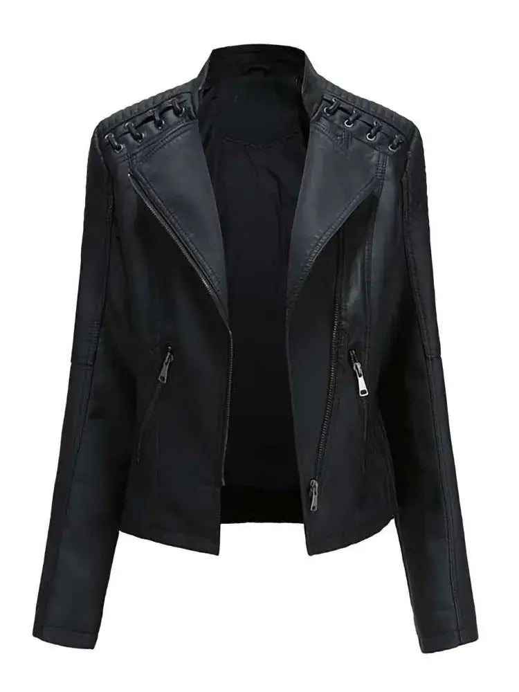 De Shes | Debby leren jas voor dames