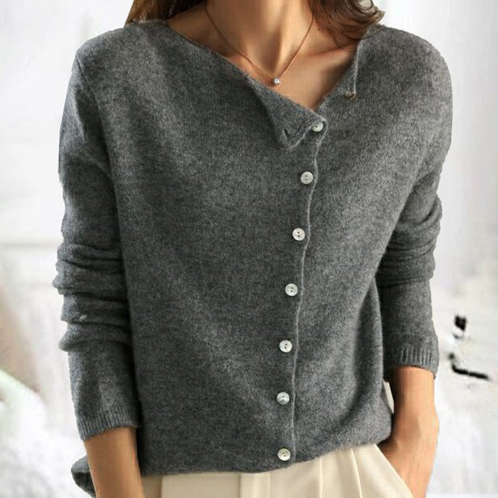 De Shes| Elegant gemêleerd vest