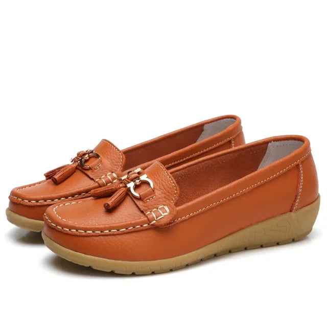 Shes | Orthopedische lederen mocassin