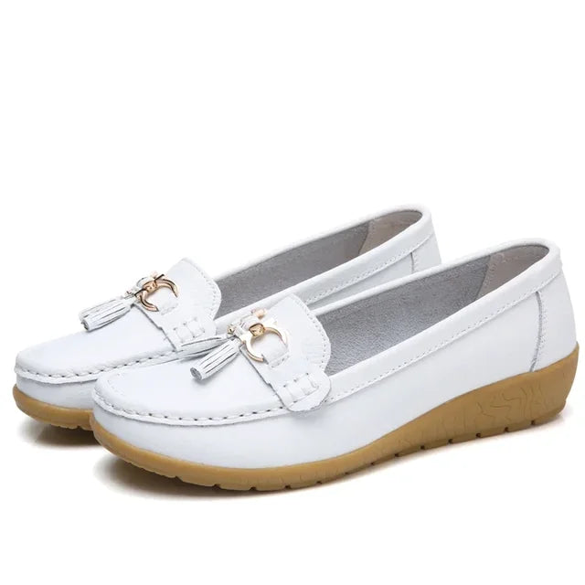 Shes | Orthopedische lederen mocassin