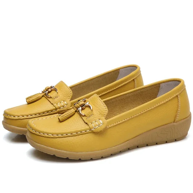 Shes | Orthopedische lederen mocassin