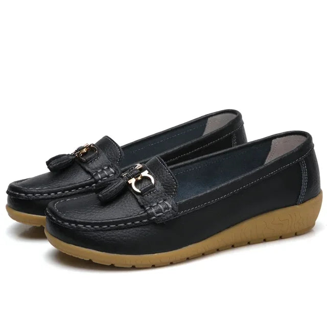 Shes | Orthopedische lederen mocassin