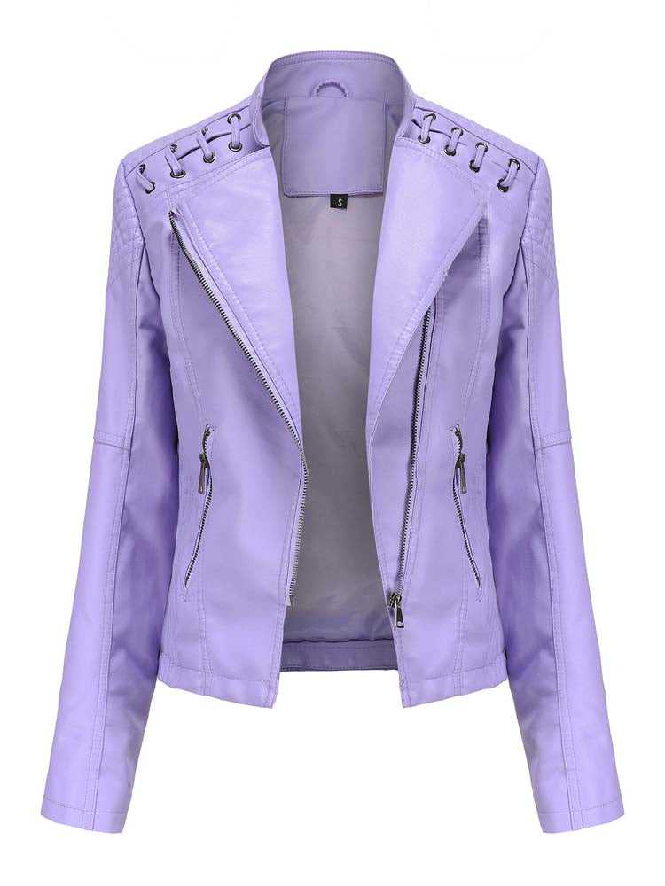 De Shes | Debby leren jas voor dames