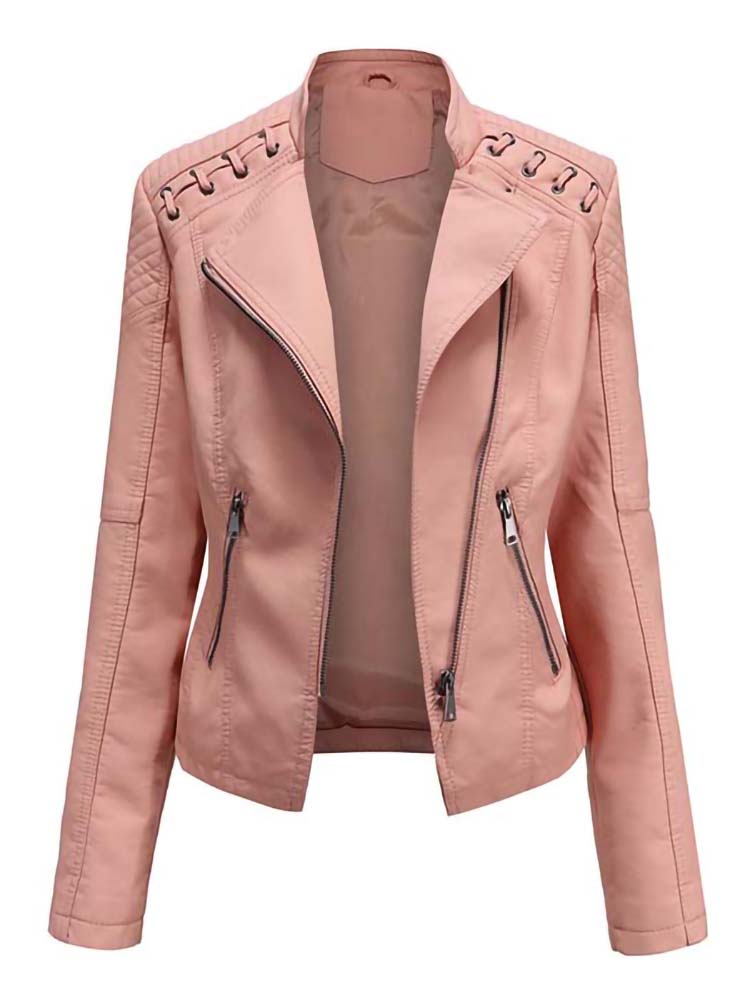 De Shes | Debby leren jas voor dames