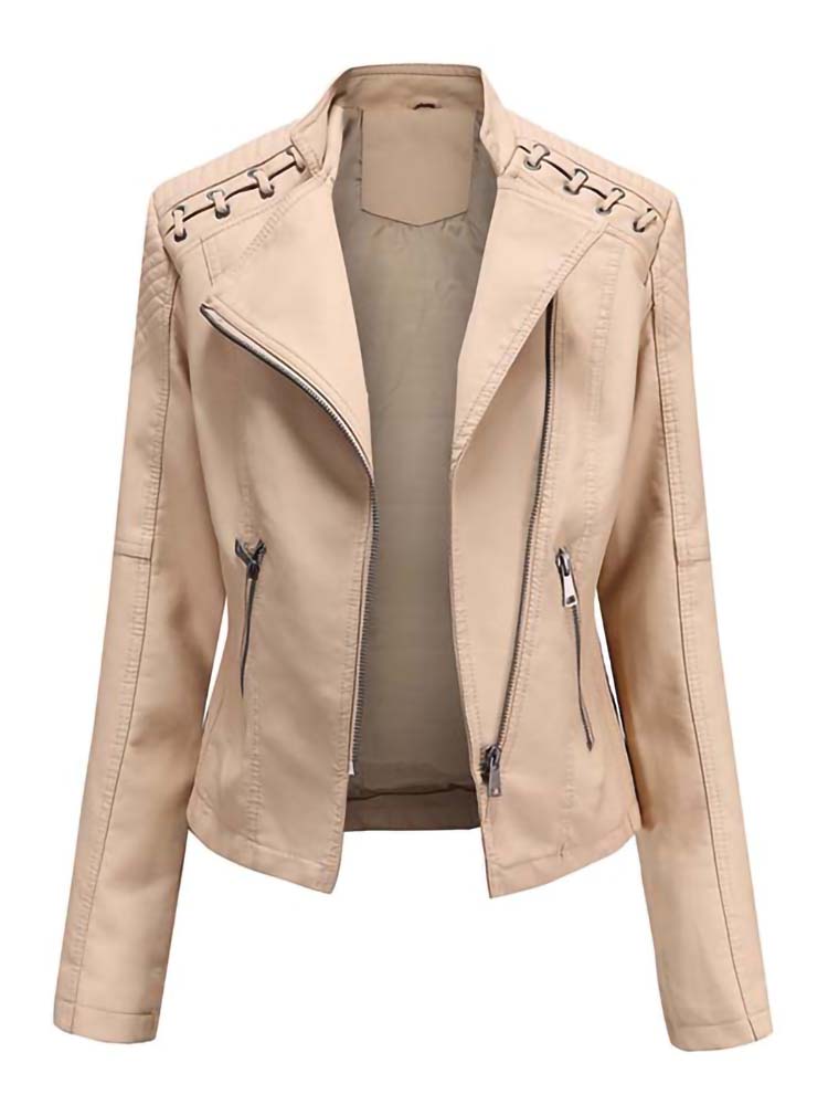 De Shes | Debby leren jas voor dames