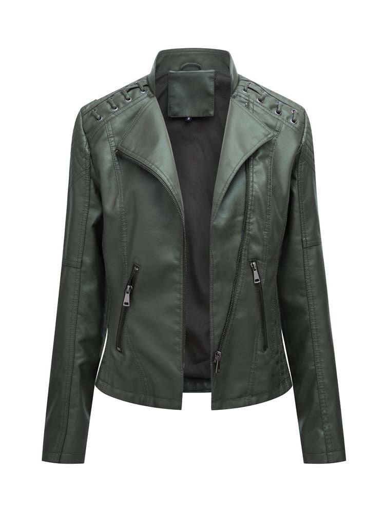De Shes | Debby leren jas voor dames
