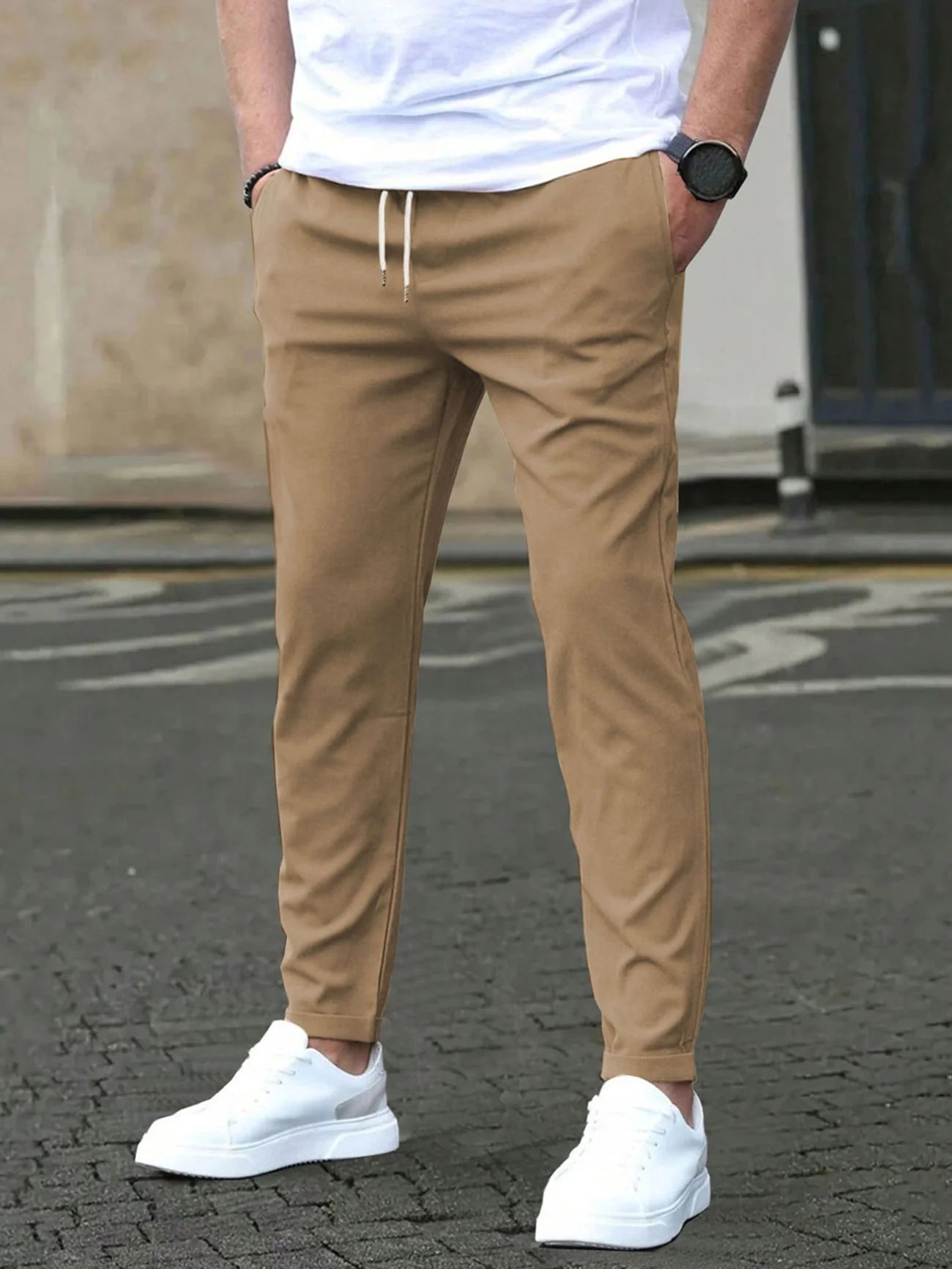 Pantalon slim décontracté pour hommes modernes • Jonas The Shess™