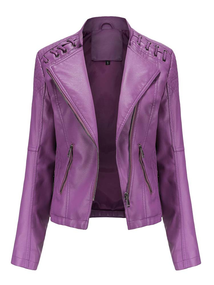 De Shes | Debby leren jas voor dames