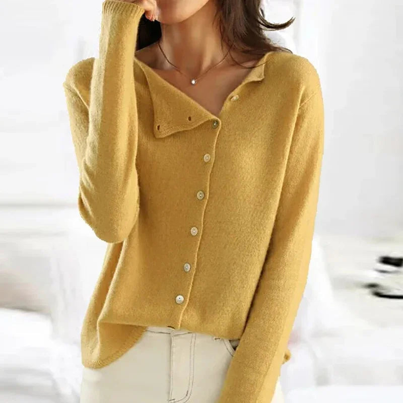 De Shes | Elegant gemêleerd vest