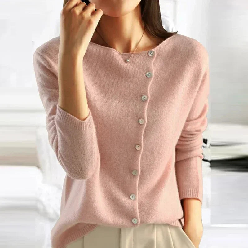 De Shes | Elegant gemêleerd vest
