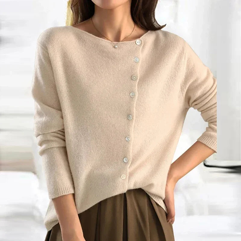 De Shes | Elegant gemêleerd vest