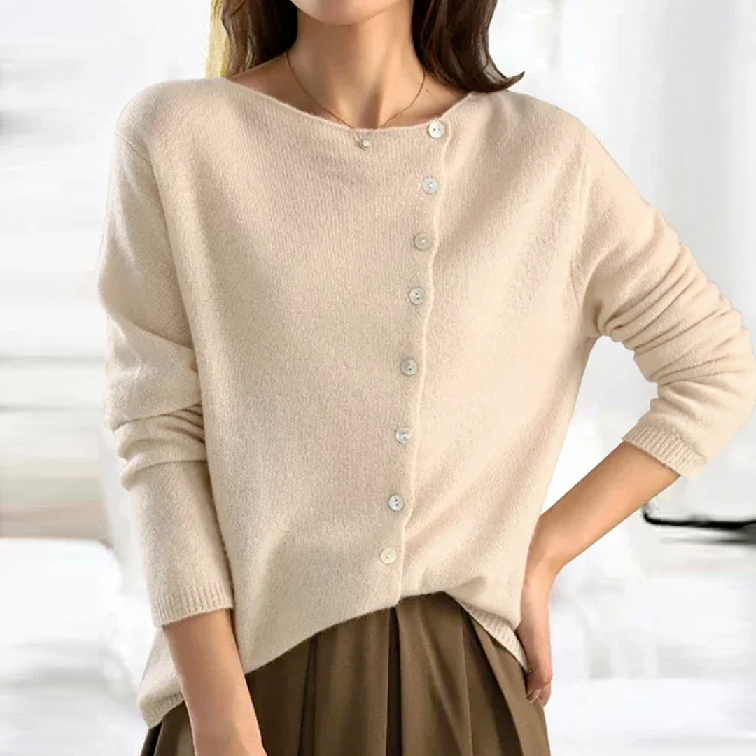 De Shes| Elegant gemêleerd vest