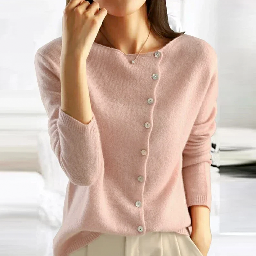 De Shes| Elegant gemêleerd vest