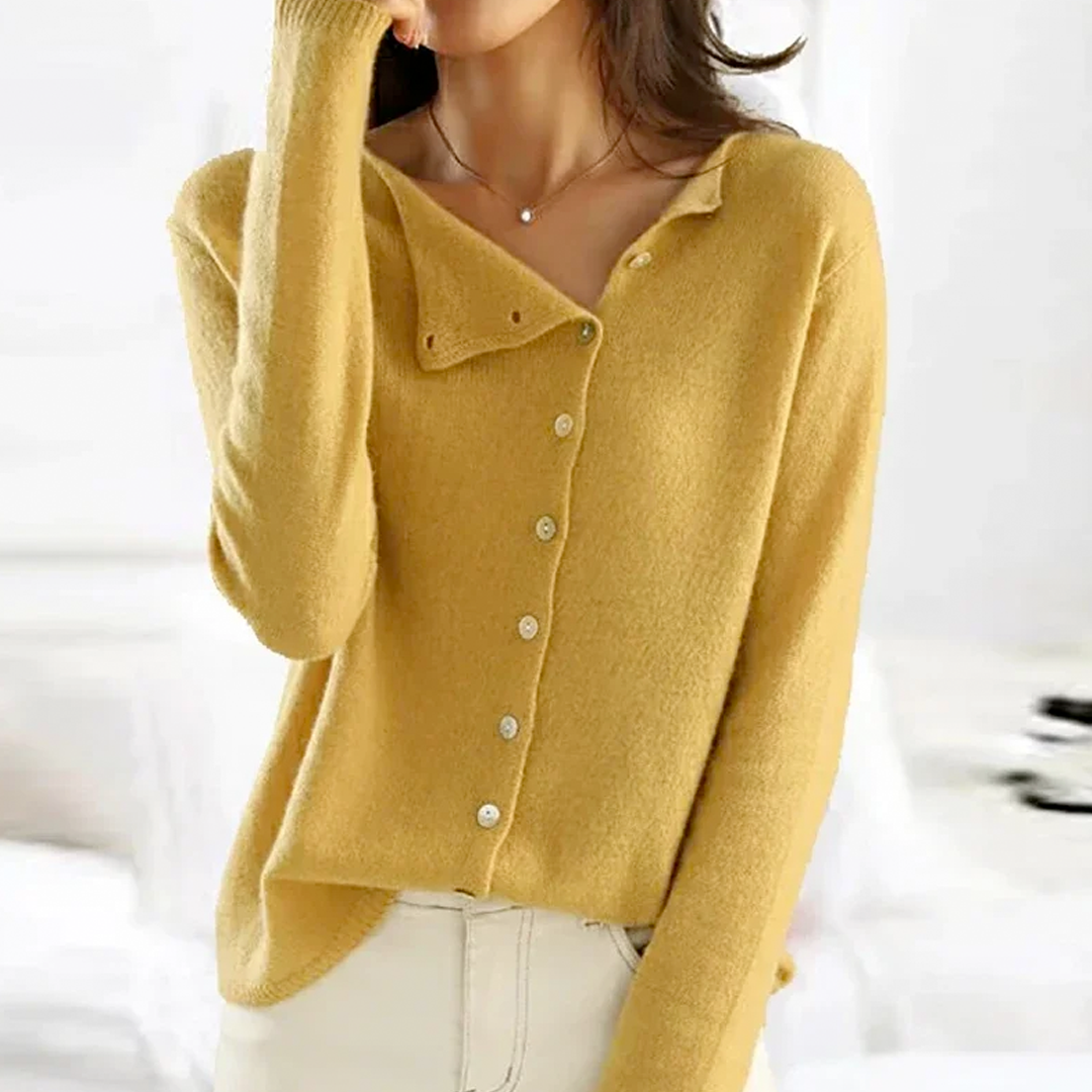 De Shes| Elegant gemêleerd vest