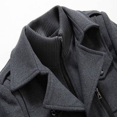 Manteau deux pièces pour homme : style et chaleur au quotidien • Peaky™