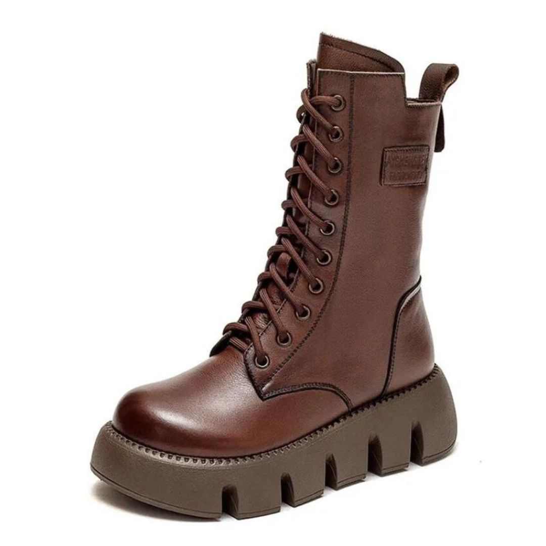 The SHESS™ | Bottes en Cuir Ultra Confortables & Chaudes