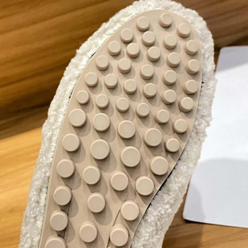 THE SHESS™ | Mocassins Arielle Pelucheux Avec Semelle Antidérapante