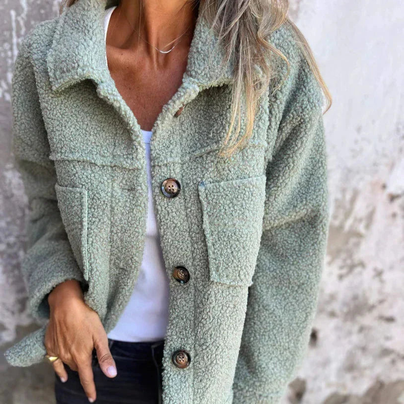 The Shess| Manteau en fourrure Cilla