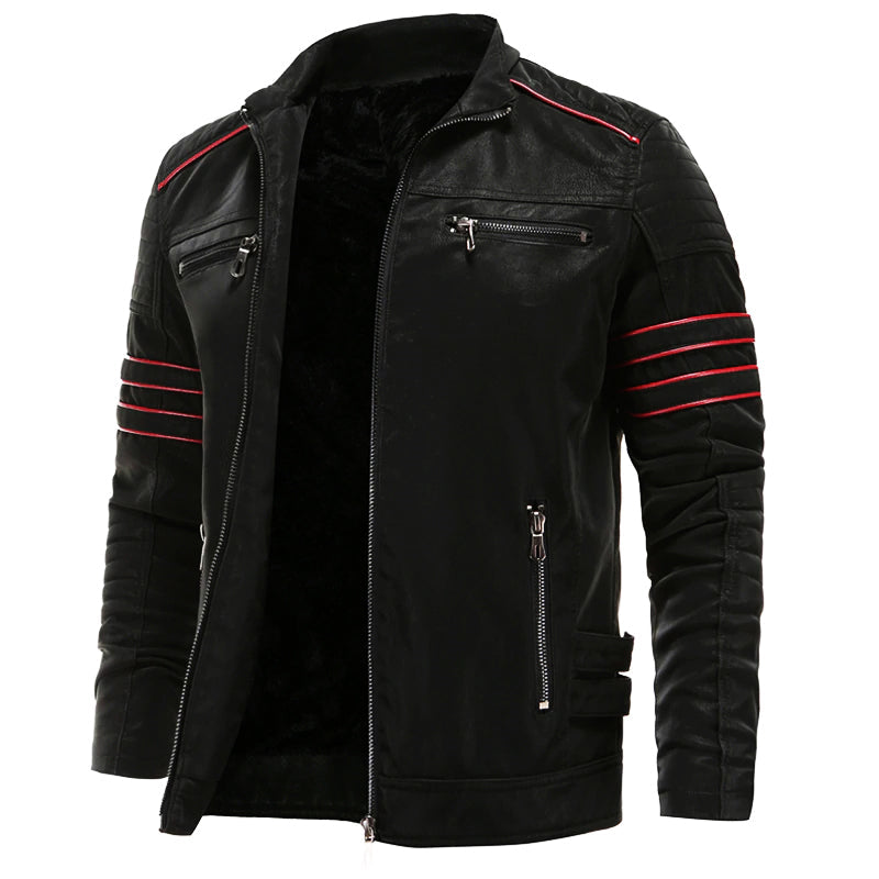 Shess | Veste en cuir Wolverine