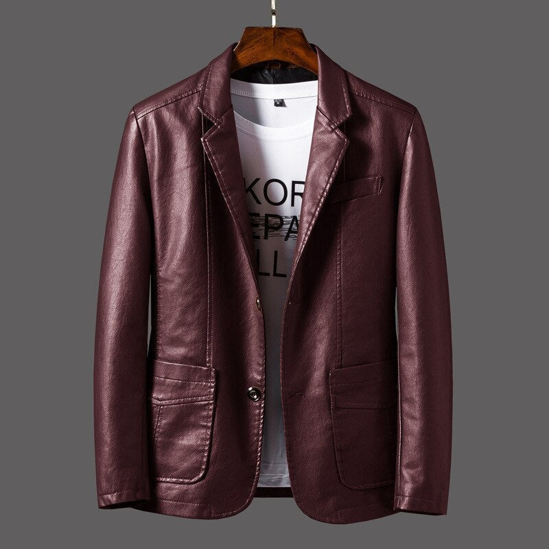 Shess | Veste homme en cuir James