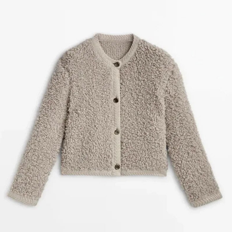 The Shess | Cardigan Teddy Pour Femmes Rosalie