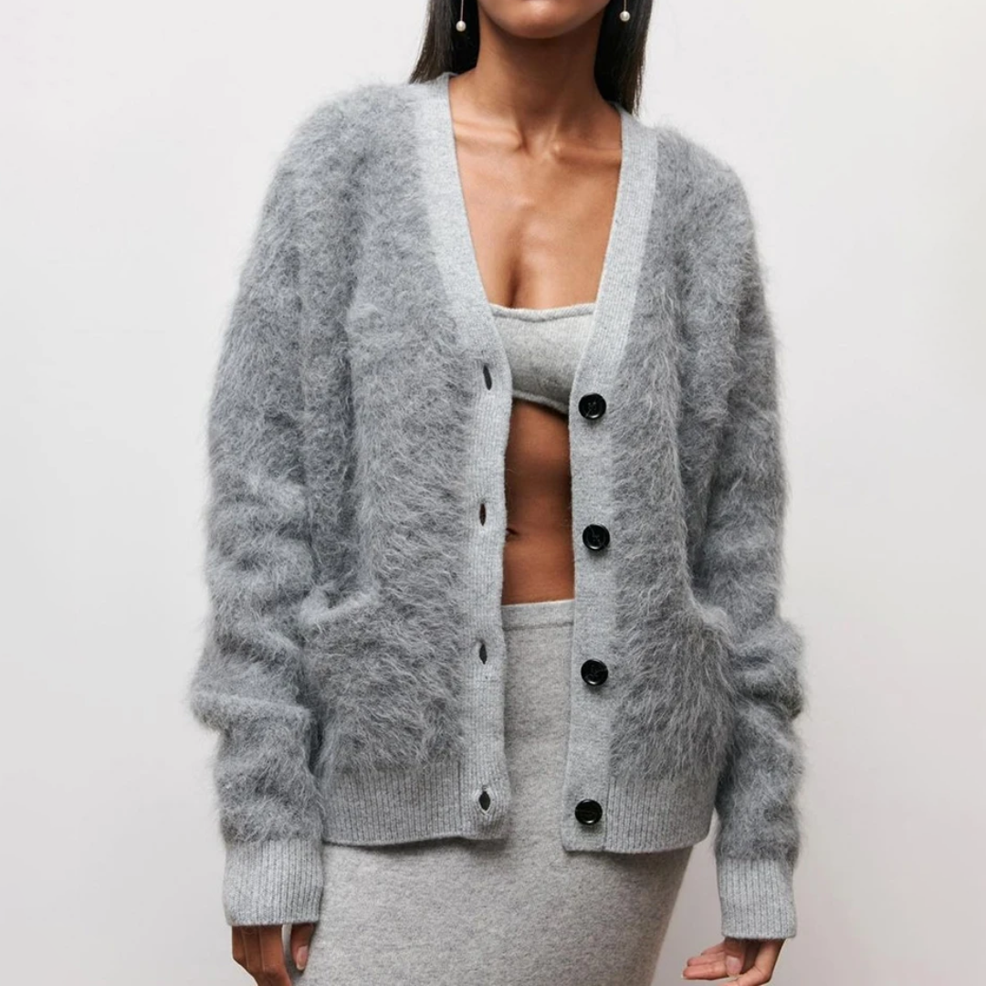 The Shess  | Cardigan Teddy Pour Femmes Valentina