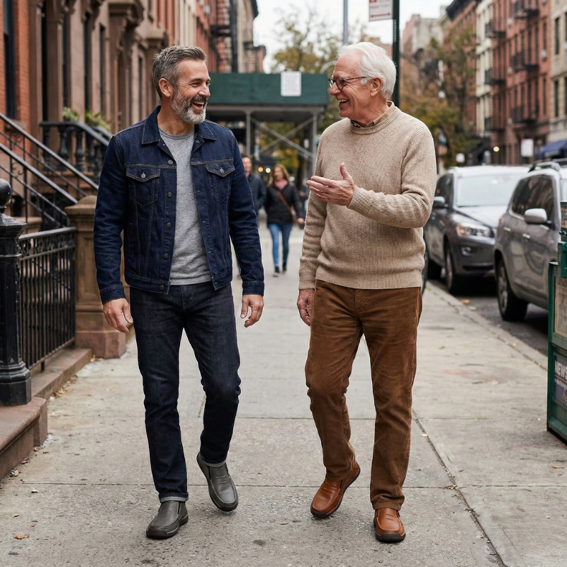 Marcher toute la journée n’est pas la même chose que marcher confortablement