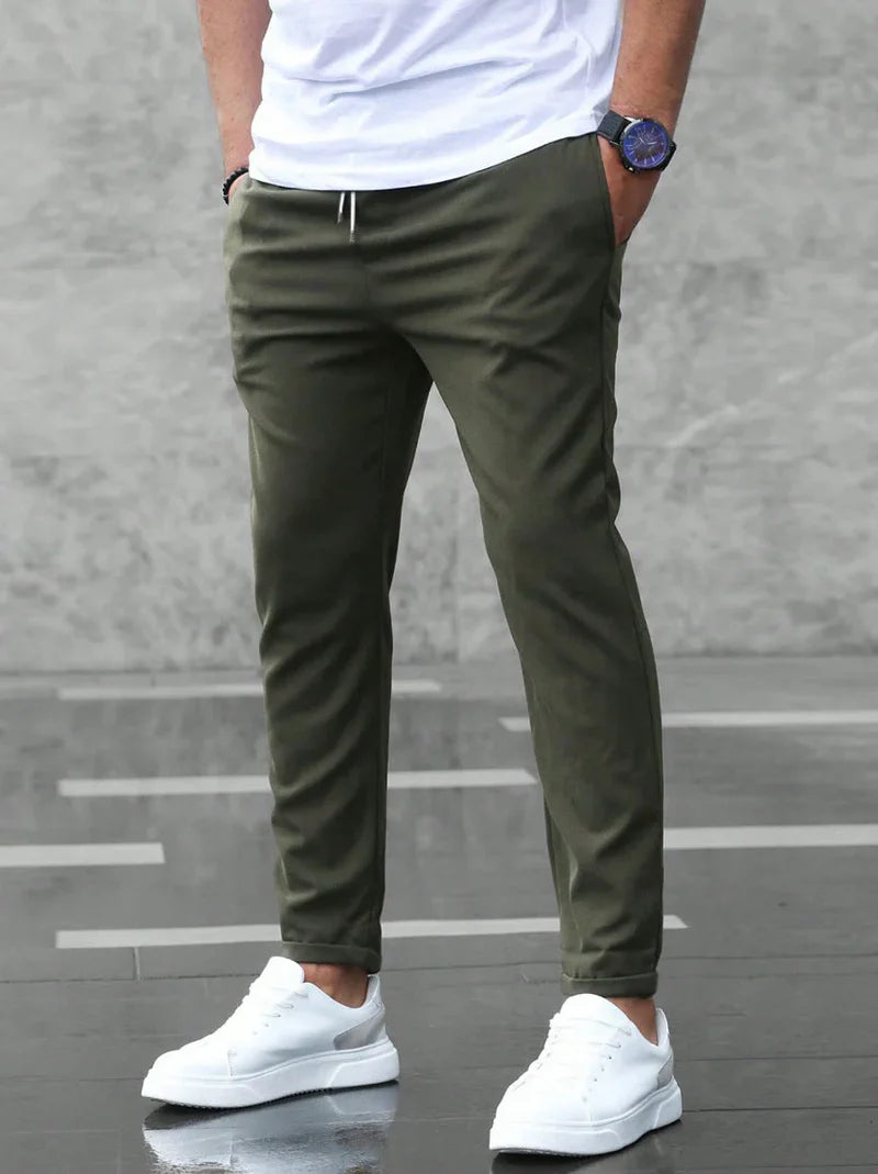 Pantalon slim décontracté pour hommes modernes • Jonas The Shess™