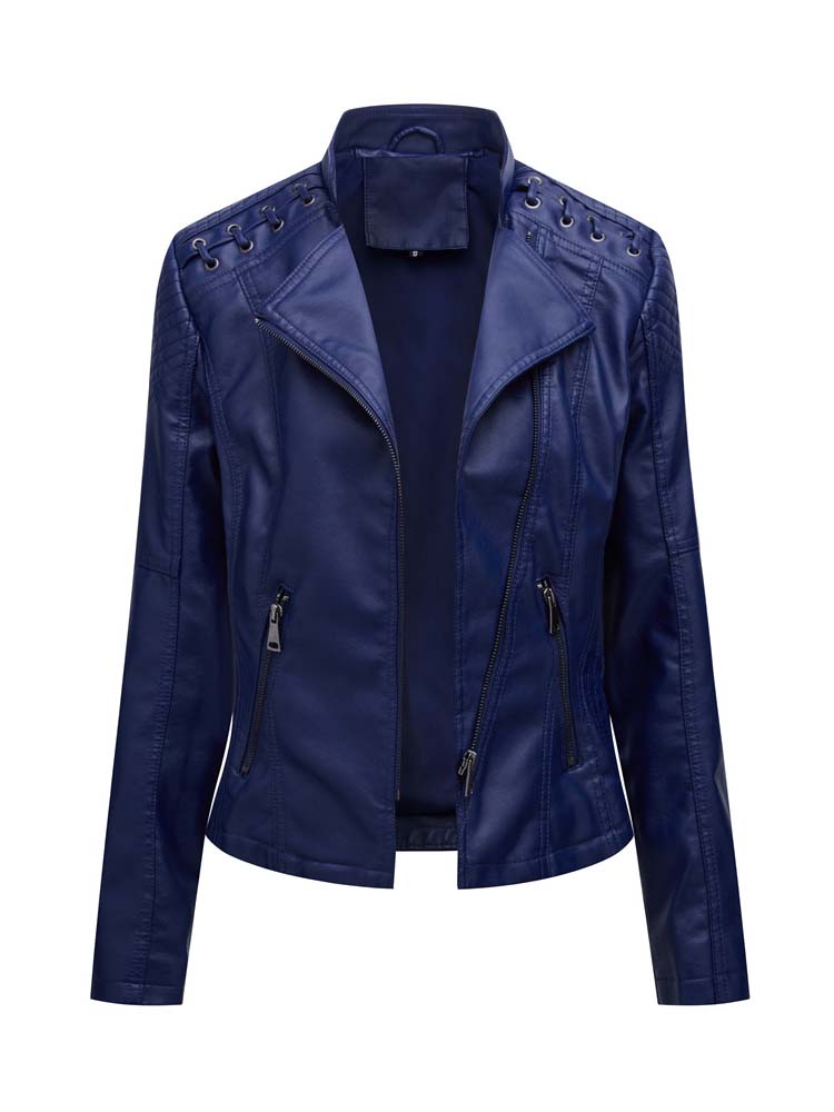 The Shess | Veste en cuir Debby pour femme