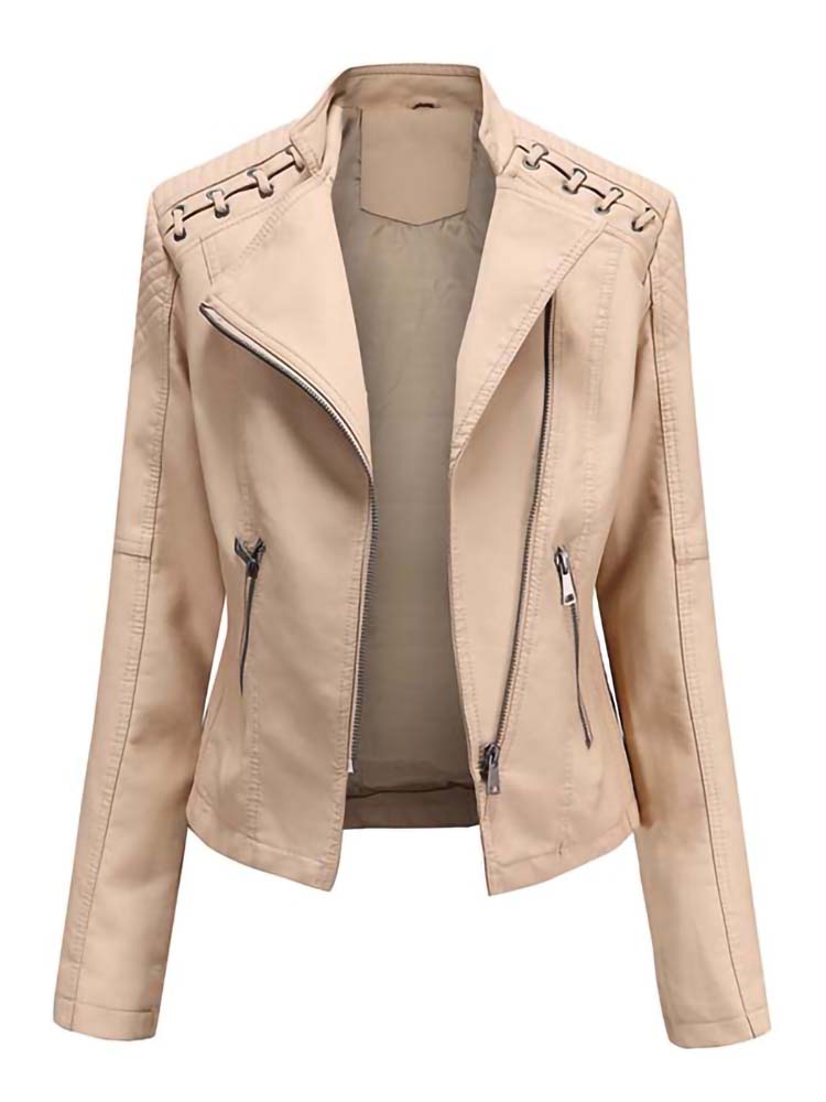 The Shess | Veste en cuir Debby pour femme