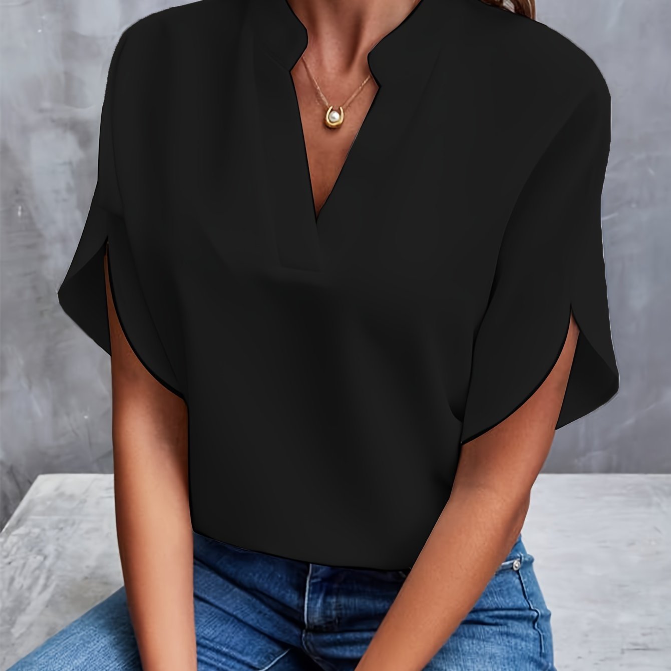 Blouse Met Uitlopende Mouwen Beth | Shess