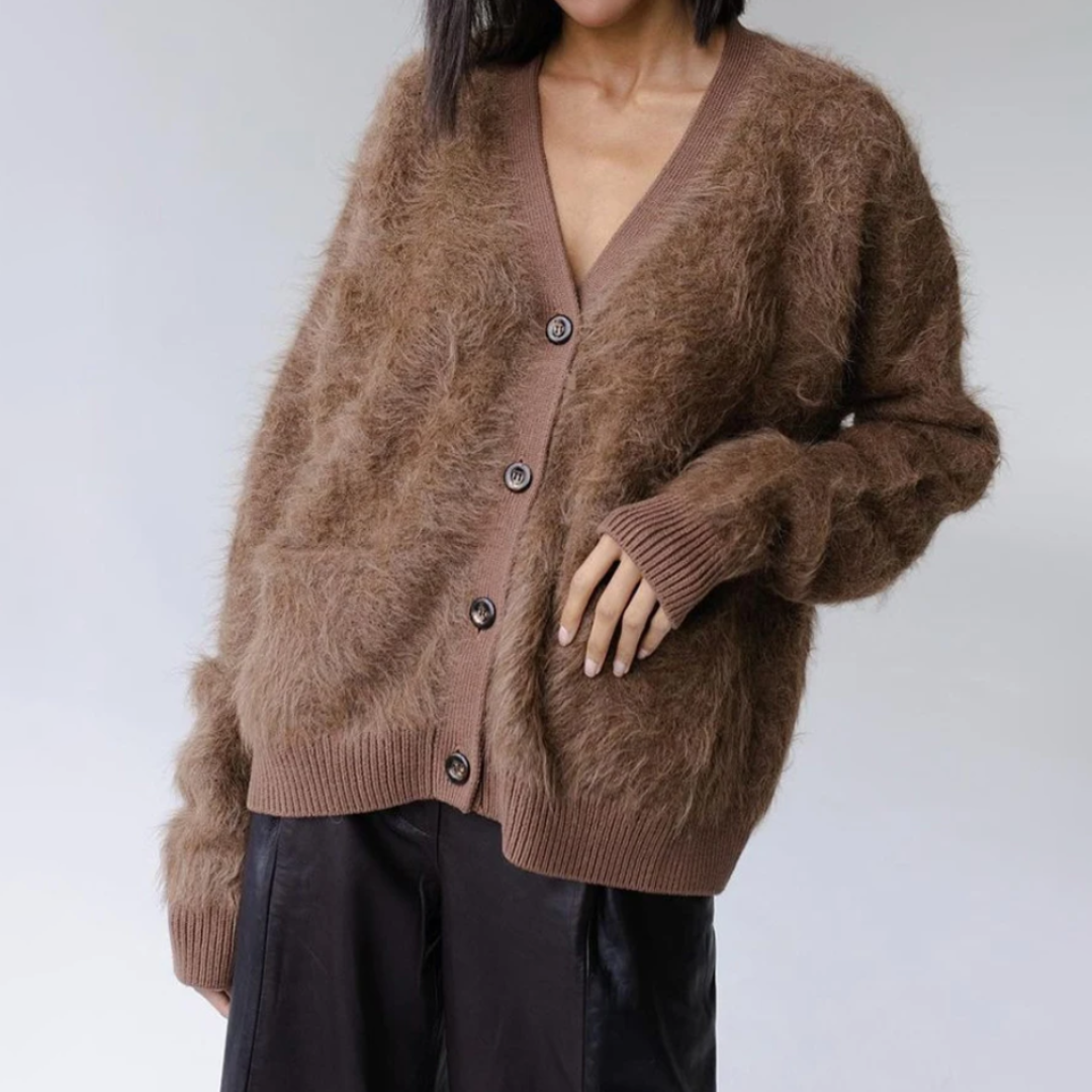 The Shess  | Cardigan Teddy Pour Femmes Valentina