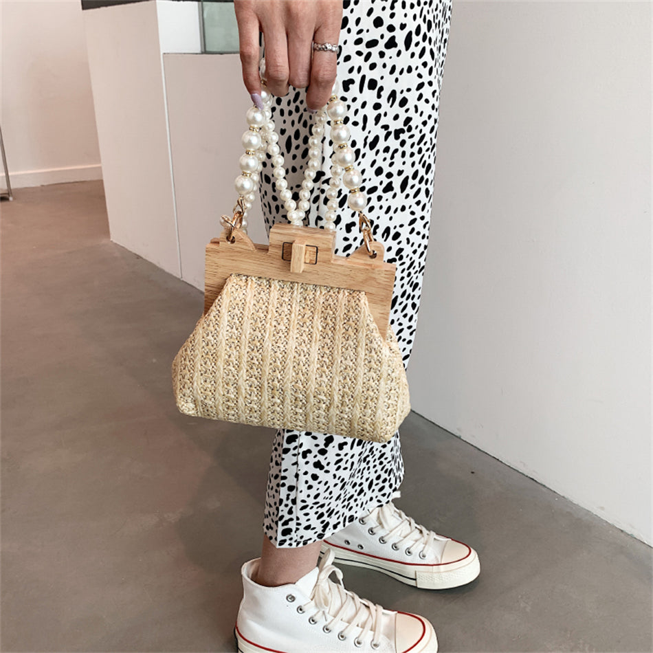 Shess | Sac en paille Gio