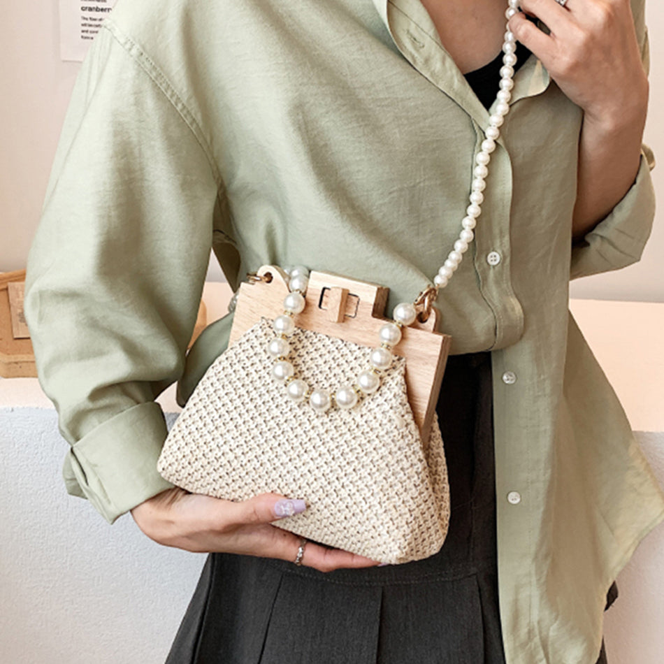 Shess | Sac en paille Gio